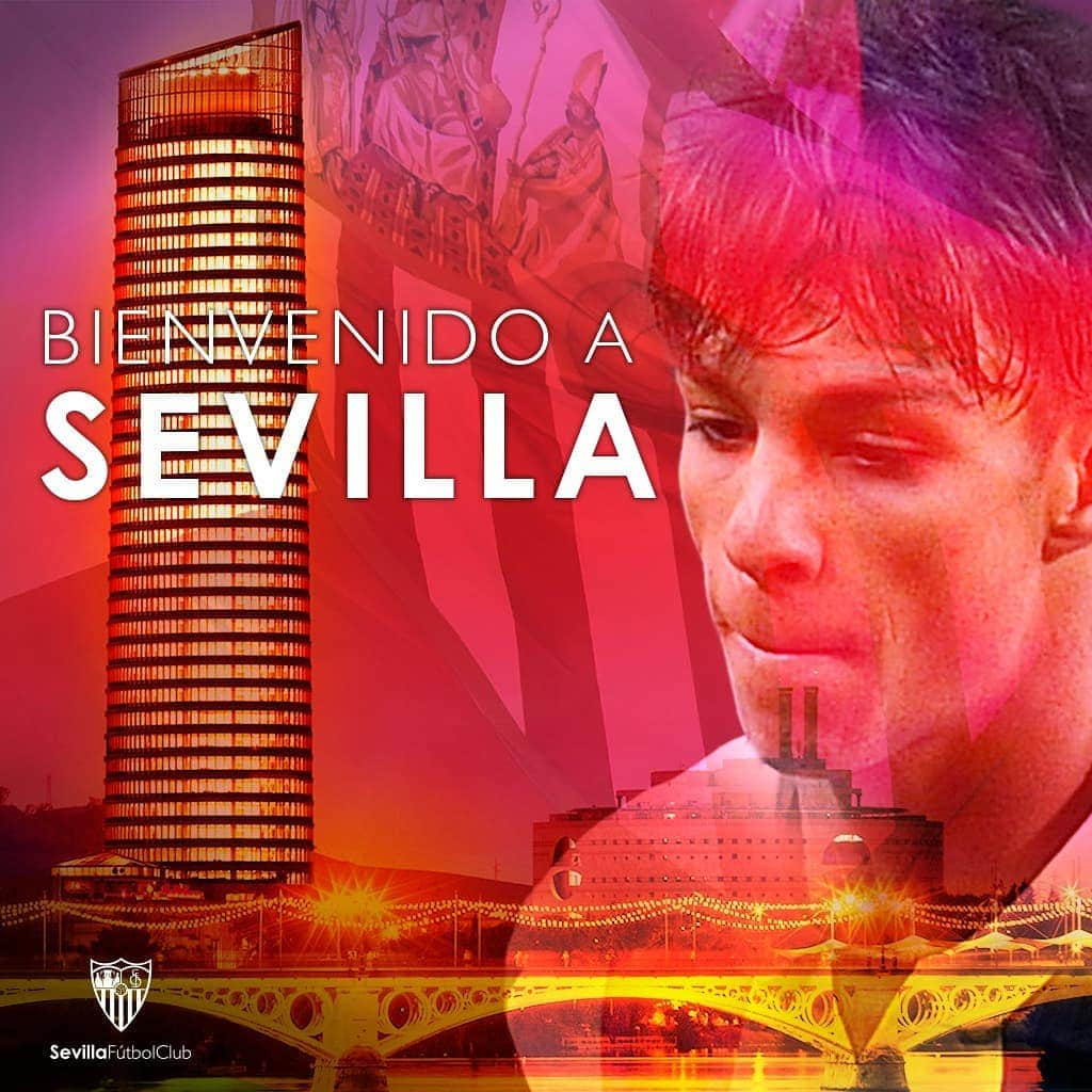 セビージャFCさんのインスタグラム写真 - (セビージャFCInstagram)「Justo a tiempo para el #SevillaFCUSTour... 🇺🇸 ¡Bienvenido a bordo, @olitorres10! 🙌😉 #vamosmiSevilla #WeareSevilla」7月15日 20時38分 - sevillafc