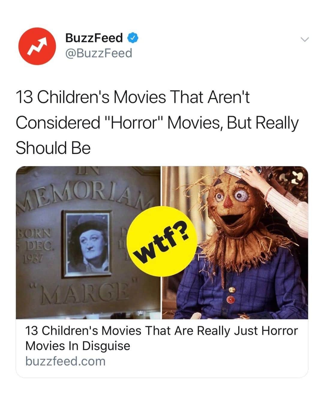 BuzzFeedさんのインスタグラム写真 - (BuzzFeedInstagram)「Why are children's movies sometimes lowkey scary?? Let's take a look back 😱 Link in bio 👀」7月15日 12時59分 - buzzfeed