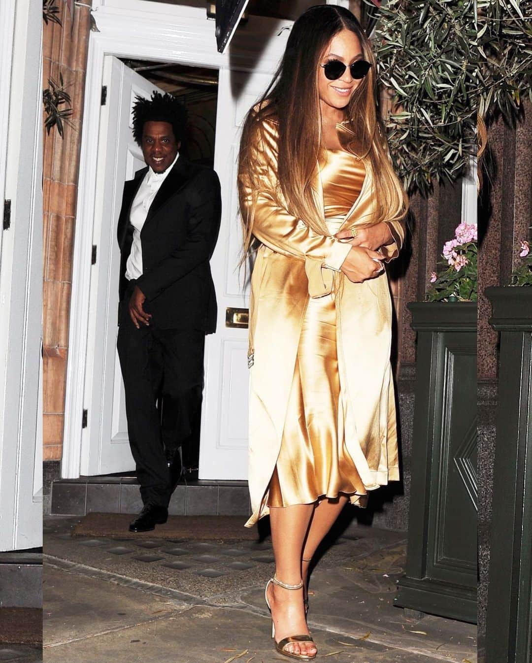 Just Jaredさんのインスタグラム写真 - (Just JaredInstagram)「@beyonce & Jay-Z are all smiles as they head out after hosting the @lionking premiere after-party! #Beyonce #JayZ Photos: Backgrid & Splash」7月15日 14時31分 - justjared