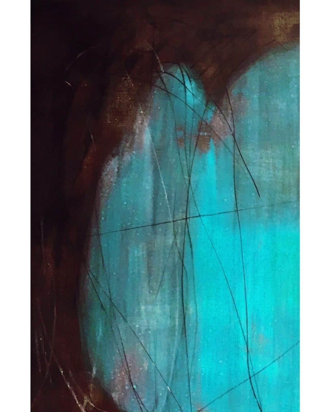 Uzo Hiramatsuさんのインスタグラム写真 - (Uzo HiramatsuInstagram)「past work (part、部分) mixed media on board  #fukuoka#artwork#contemporaryart#abstractart#abstraction#painting#drawing#texture」7月15日 15時08分 - uzo_hiramatsu