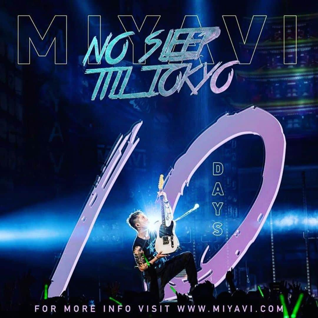 雅-MIYAVI-さんのインスタグラム写真 - (雅-MIYAVI-Instagram)「10‼️#Repost @miyavi_staff 10 days until the global release of NO SLEEP TILL TOKYO. Download the hi-res of this image here http://bit.ly/NSTTDay10 @miyavi_ishihara #NoSleepTillTokyo #Miyavi」7月15日 15時51分 - miyavi_ishihara