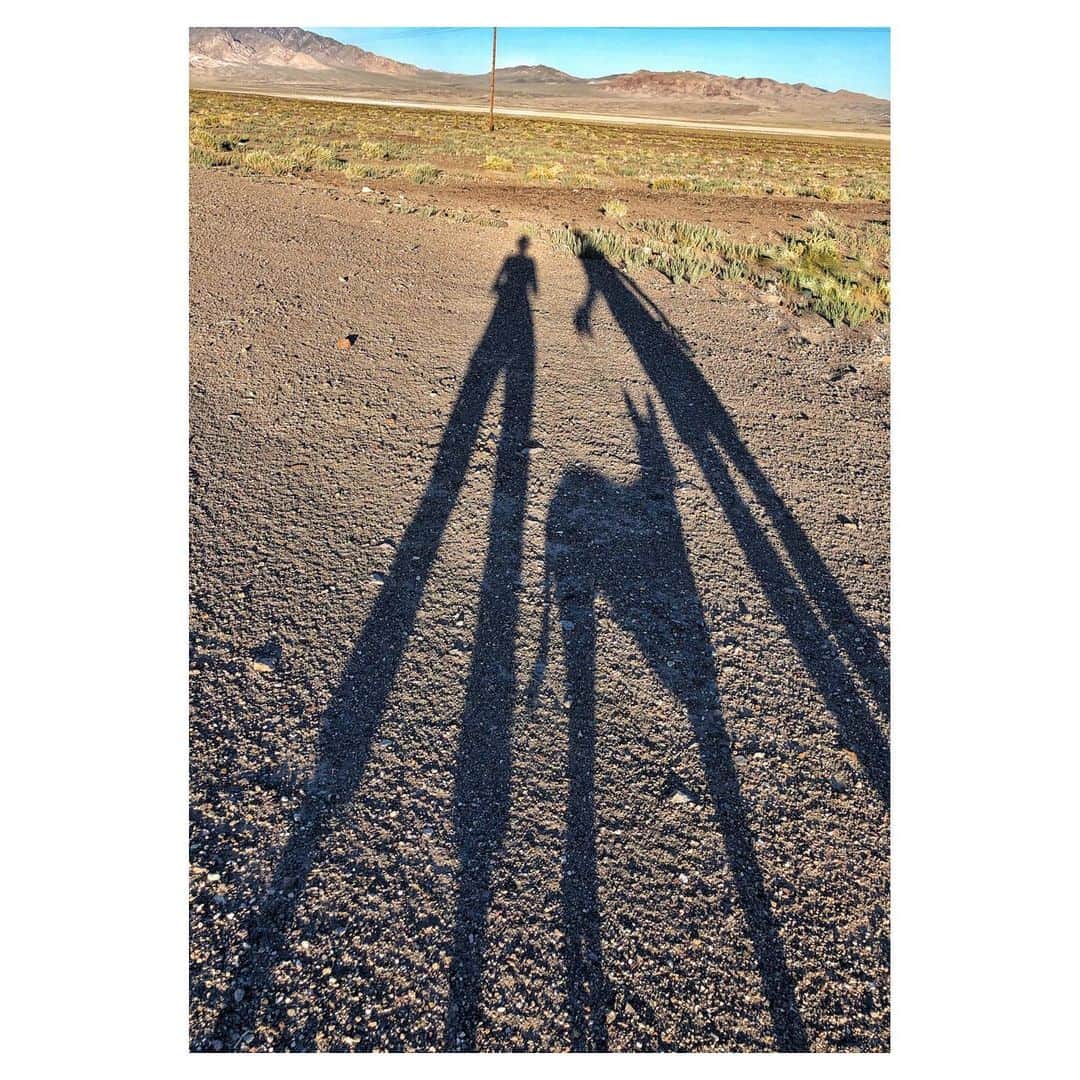 シャンテル・ヴァンサンテンさんのインスタグラム写真 - (シャンテル・ヴァンサンテンInstagram)「Chasing the sun across the desert. #RoadTrippin #ThreeAmigos」7月15日 21時31分 - therealshantel