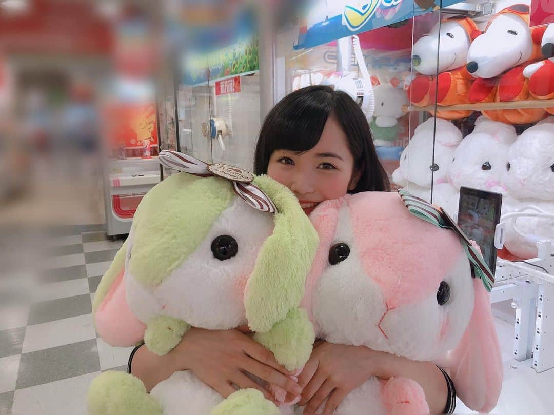 平野ひかるさんのインスタグラム写真 - (平野ひかるInstagram)「ぽてうさろっぴー🐰  #クレーンゲーム #ぽてうさろっぴー #すとろべりー #ぴすたちお #cranegame  #rabbit」7月15日 21時23分 - hikarun80129