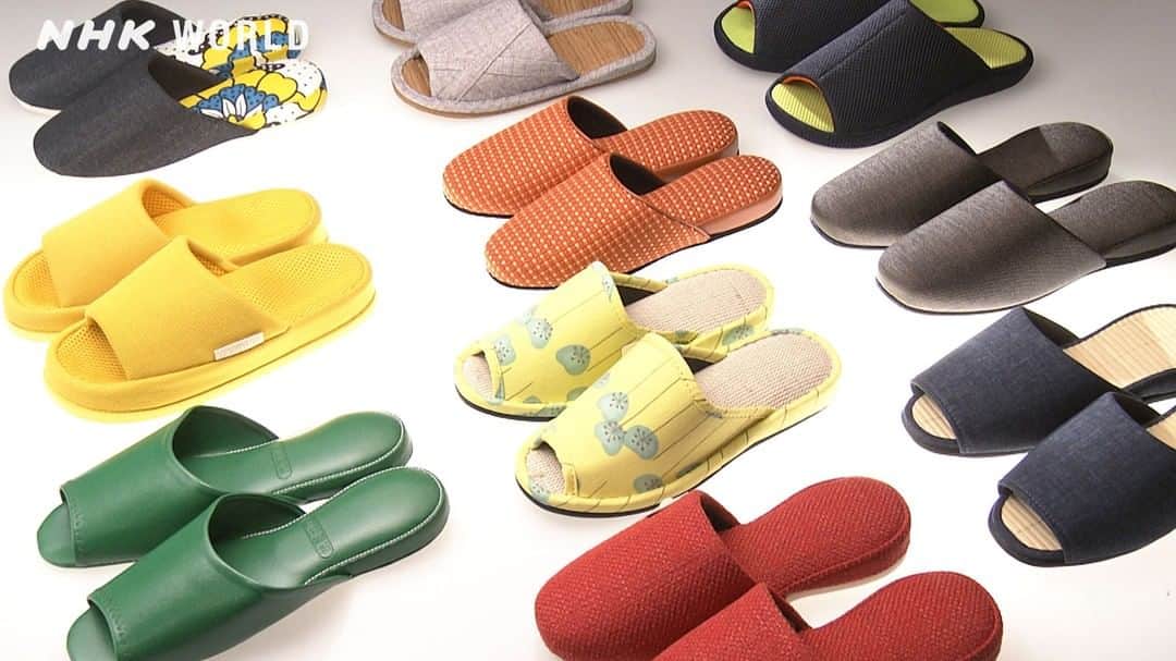 NHK「WORLD-JAPAN」さんのインスタグラム写真 - (NHK「WORLD-JAPAN」Instagram)「Japan’s first slippers were actually worn over the top of shoes! They were designed in the late 19th century for foreigners unused to removing outside footwear when inside. The Japanese upper class were the first local adoptees, using them in Western-style homes. After World War II, the practice became widespread. Japan has several rules for slippers. You cannot wear them on tatami, or flooring where you sit. There are special ones for the toilet and for school, and hospitals often supply shared ones, made from an antibacterial plastic material. People even wear slippers at work! For more slipper rules and history: Japanology Plus - Slippers. . . #peterbarakan #slippers #japaneseslippers #takeoffyourshoes #genkan #footwear #slipperlover #warmfeet #pantuflas #룸슈즈 #スリッパ #japanesecustoms #goodmanners #tatami #toiletslippers #hospitalslippers #japanguide #japaneseculture #japaneseartisan #japanesetradition #japanlover #일본여행 #日本旅行 #nippon #japan #instagramjapan #JapanologyPlus #nhkworld #nhkworldjapan #nhk」7月15日 17時00分 - nhkworldjapan