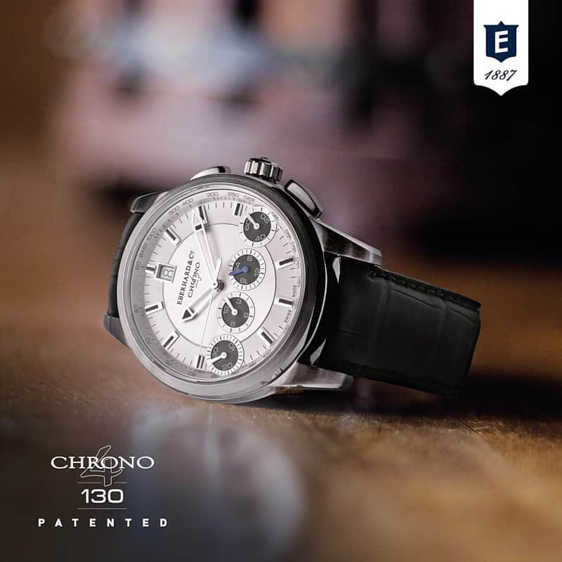 エベラールさんのインスタグラム写真 - (エベラールInstagram)「Chrono 4 130, with ita 4 counters in line, expresses the revolutionary spirit of Eberhard & Co. #chrono4130 #chrono4 #chronograph #4countersinline #patented #registereddesign #revolutionarychronograph #eberhard #eberhard_co #eberhardwatches #eberhard1887 www.eberhard1887.com」7月15日 17時03分 - eberhard_1887