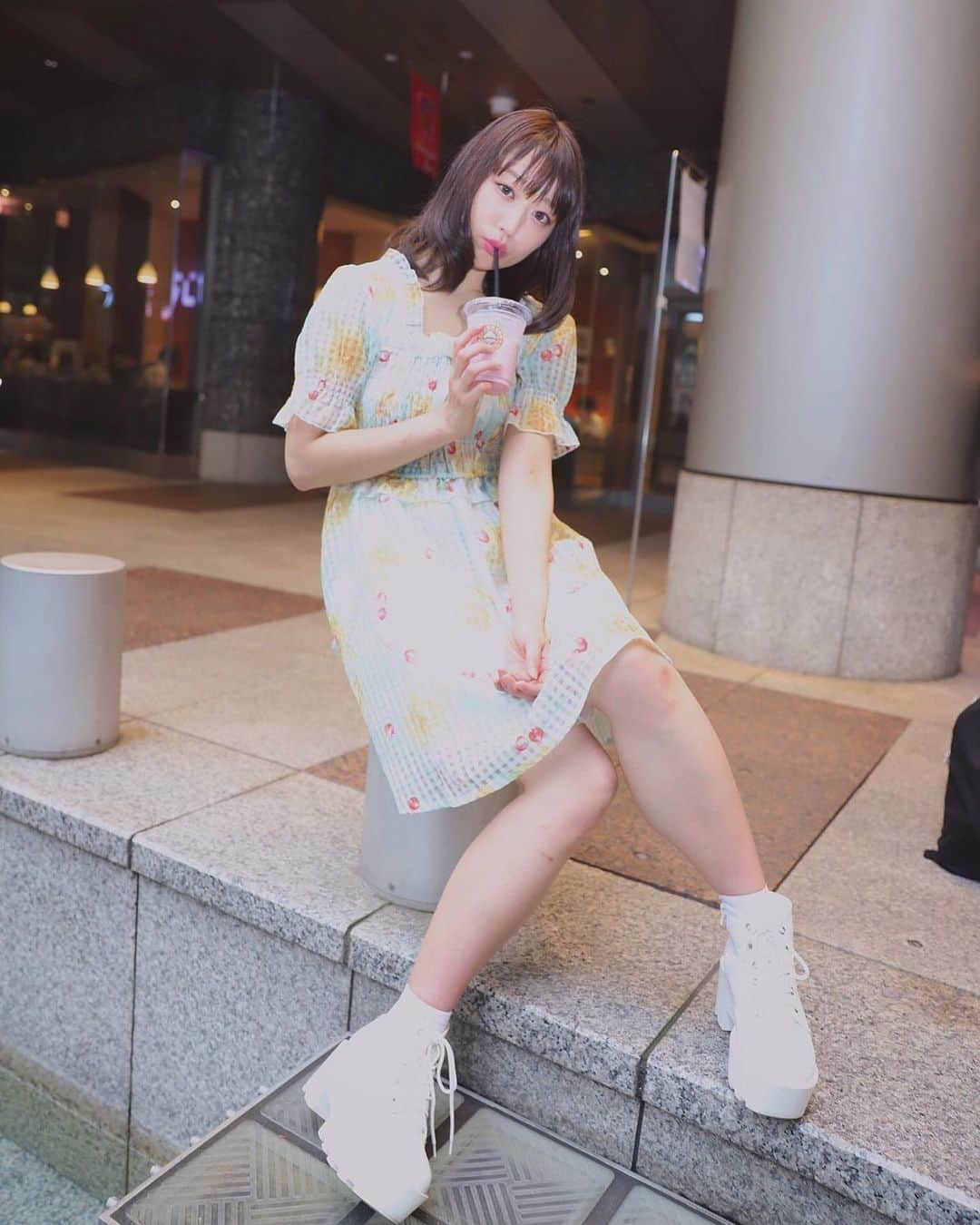 川崎芹奈さんのインスタグラム写真 - (川崎芹奈Instagram)「新衣装👗  #わんぴーす #ワンピース #onepiece  #lizlisa #新宿 #tokyo #スナック #ママ #アイドル」7月15日 18時29分 - serina_yss