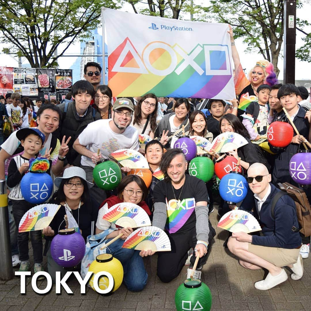 PlayStationさんのインスタグラム写真 - (PlayStationInstagram)「PlayStation joined #Pride marches in San Francisco, San Diego, London, and Tokyo this year to celebrate love and equality with players across the world.」7月16日 6時40分 - playstation