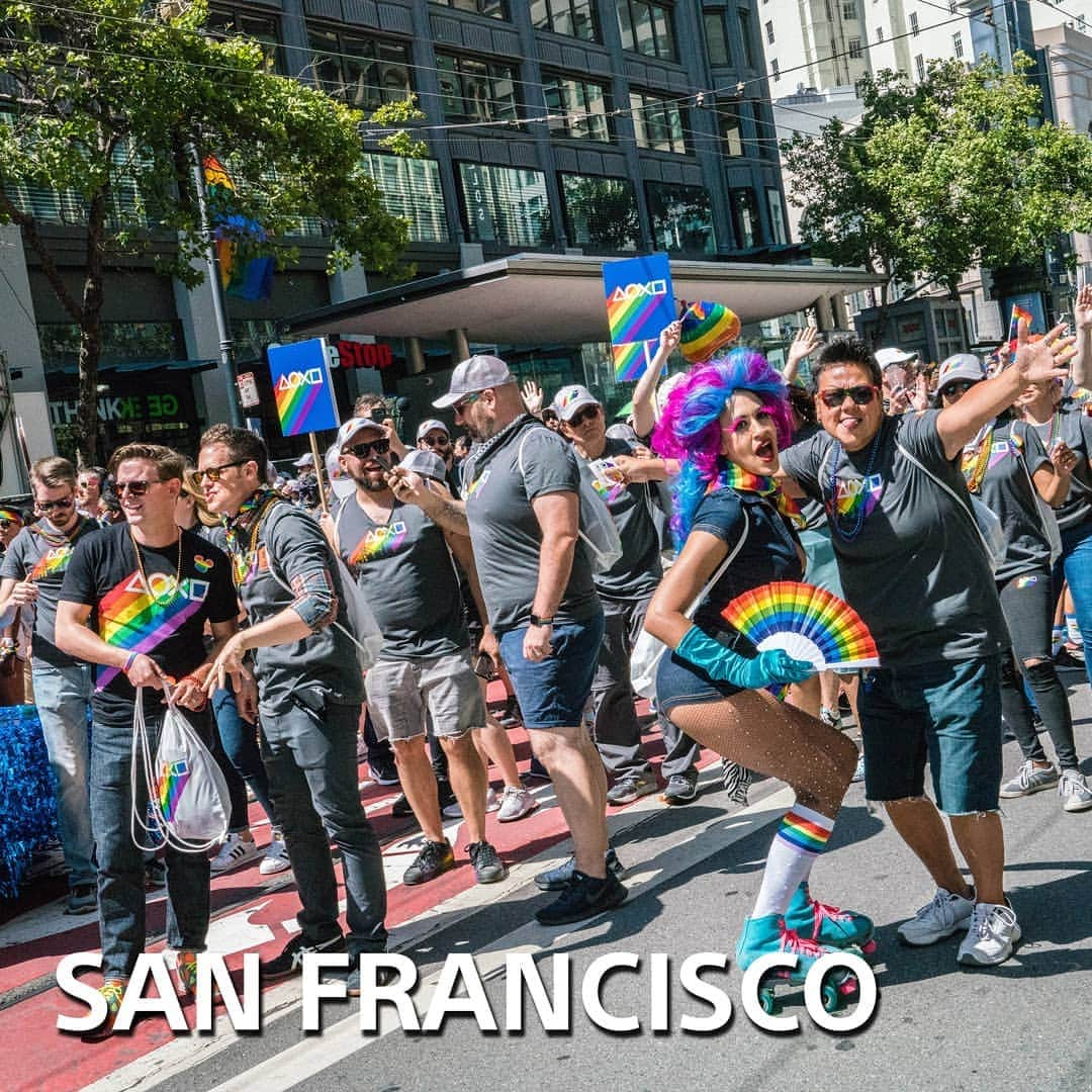 PlayStationさんのインスタグラム写真 - (PlayStationInstagram)「PlayStation joined #Pride marches in San Francisco, San Diego, London, and Tokyo this year to celebrate love and equality with players across the world.」7月16日 6時40分 - playstation