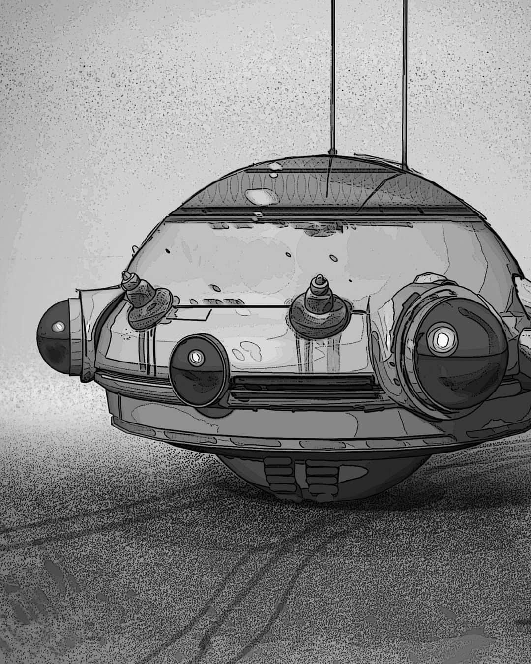 スター・ウォーズさんのインスタグラム写真 - (スター・ウォーズInstagram)「Our little round buddy BB-8 has come a long way since his original concept design. (Concept art by Christian Alzmann.)」7月16日 5時29分 - starwars