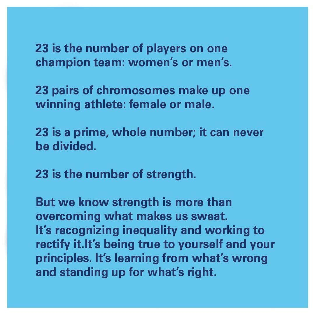 ソフィア・ブッシュさんのインスタグラム写真 - (ソフィア・ブッシュInstagram)「My friends @SecretDeodorant are at it again, helping to close the gender pay gap by contributing $529K to the @uswntplayers + CHAMPS who deserve it! 👑 Why that number, you ask? Well, that breaks down to $23K per player. 23 players on the team (male or female). 23 chromosomes in a winning athlete’s body (male or female). Champions deserve to be treated as such. Male. Female. Everybody. It’s time to create parity in sports. For all athletes. Want to show your equal pay pride and score one of these tees? Comment below to be entered!! #AllStrengthNoSweat #ad」7月16日 6時12分 - sophiabush