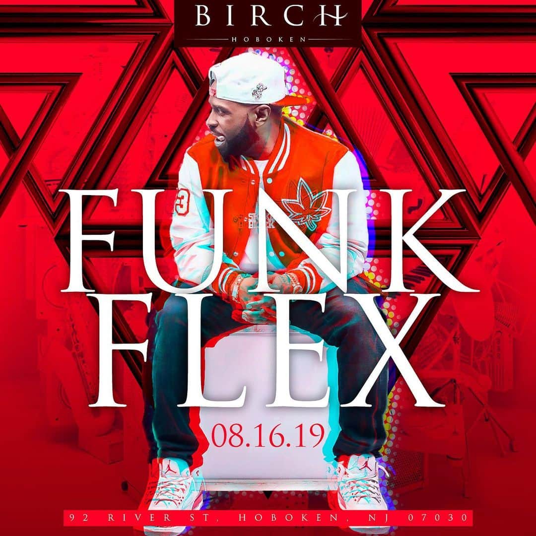 ファンクマスター・フレックスのインスタグラム：「I’m ready again!!! FunkFlex on the set!!! Big G Nightlife!!! @litdigitaldjs」