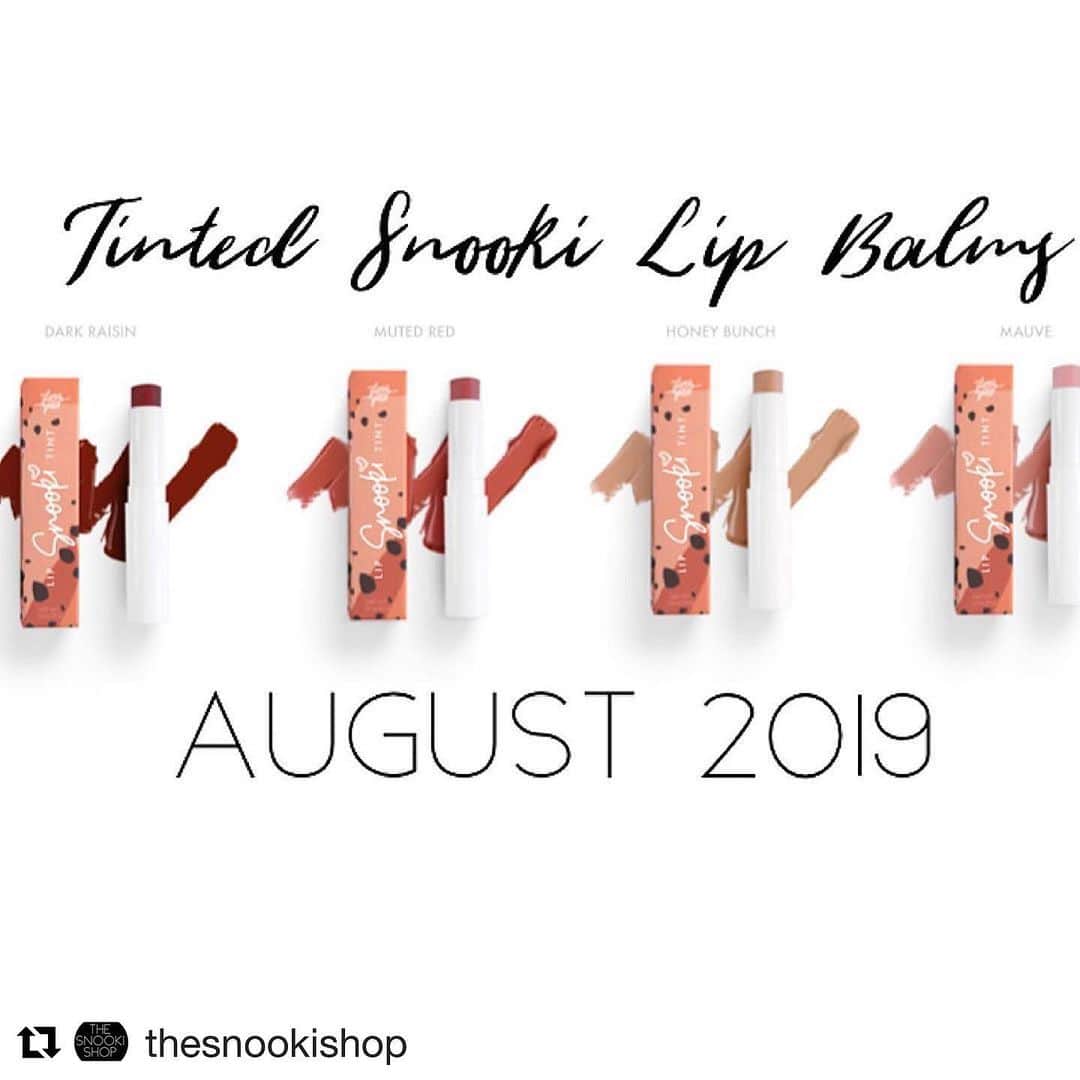 ニコール・ ポリッツィのインスタグラム：「If you know me, you know my full obsession with tinted lip balms and how excited I am for this! 🖤 #SnookiBalms #TintedLipBalms #Collab #WomenBusinessOwners」