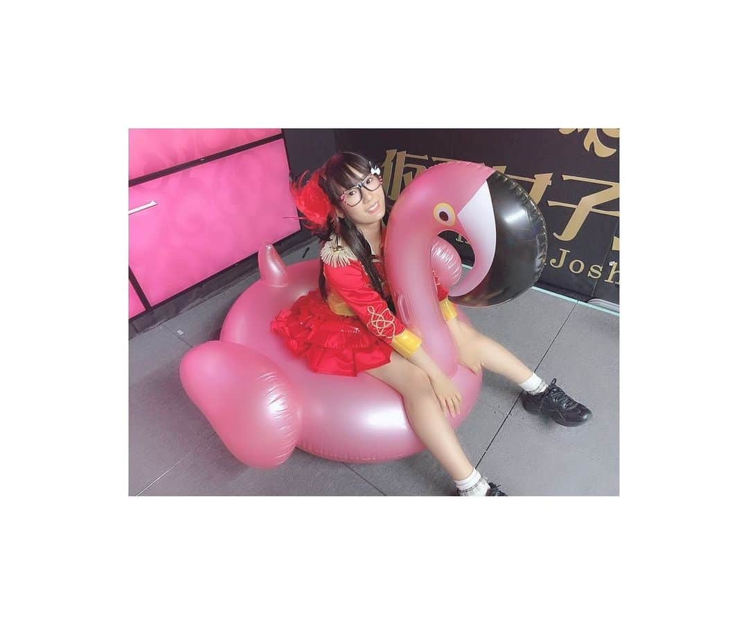 蒼井乃々愛さんのインスタグラム写真 - (蒼井乃々愛Instagram)「フラミンゴ〜😊😊😊😊 ユニコーンも🦄💕 映えた？？？笑  #インスタ映え ？ #フラミンゴ浮き輪 #ユニコーン🦄」7月15日 21時42分 - aoi_nonoa