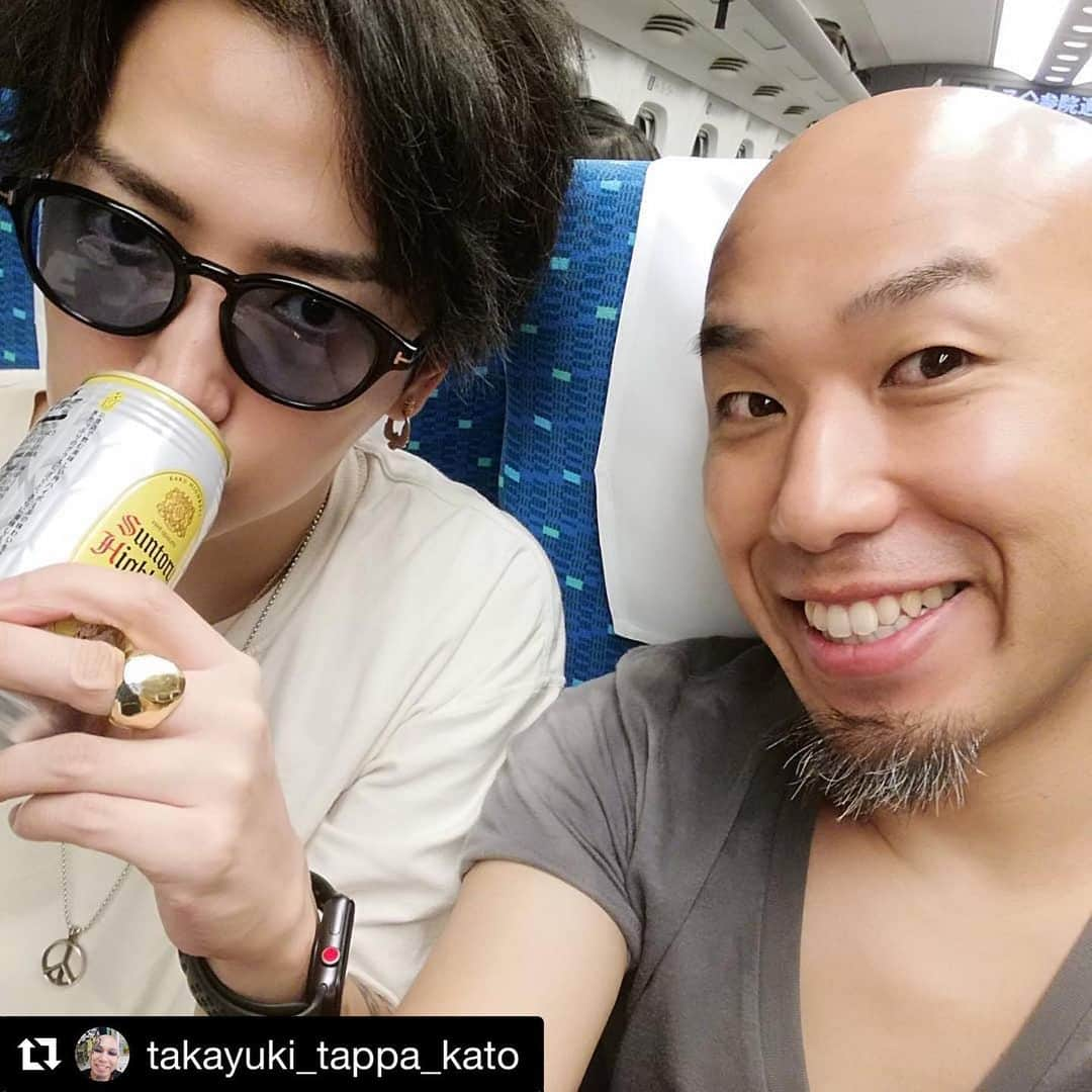 佑聖 さんのインスタグラム写真 - (佑聖 Instagram)「#Repost @takayuki_tappa_kato with @get_repost ・・・ 20年来の親友と俺」7月15日 21時49分 - yousay_kickline