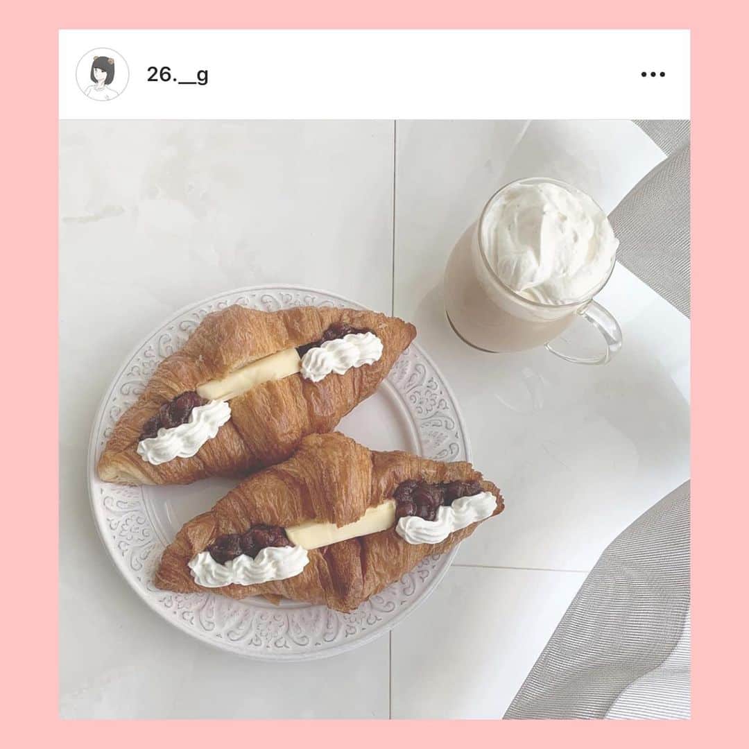bis_web bis [ビス] さんのインスタグラム写真 - (bis_web bis [ビス] Instagram)「☕️﻿ ﻿ ﻿ ﻿ #おうちカフェ のトレンドメニュー﻿ " クロワッサンサンド "﻿ ﻿ ﻿ クロワッサンに切り込みを入れ、ホイップクリームを。﻿ 好きなフルーツや、あんこ、バターなどをはさむだけで完成するよ❤️ぜひ参考にしてみてね！﻿ ﻿ ﻿ ﻿ ﻿ #おうちカフェ #朝食 #朝ごはん﻿ #朝ごパン #パン #breakfast #朝 #手づくり #クロワッサン #クロワッサンサンド #あんバター #フルーツ #ホイップクリーム #먹스타그램 #카페스타그램 #카페 #카페라떼 #카페그램 #인스타푸드 #푸드스타그램 #먹스타그램 #맛집 #먹방 #카페투어 #홈카페놀이 ﻿#bis_web ﻿ ﻿ ﻿ ﻿」7月15日 21時50分 - bis_web
