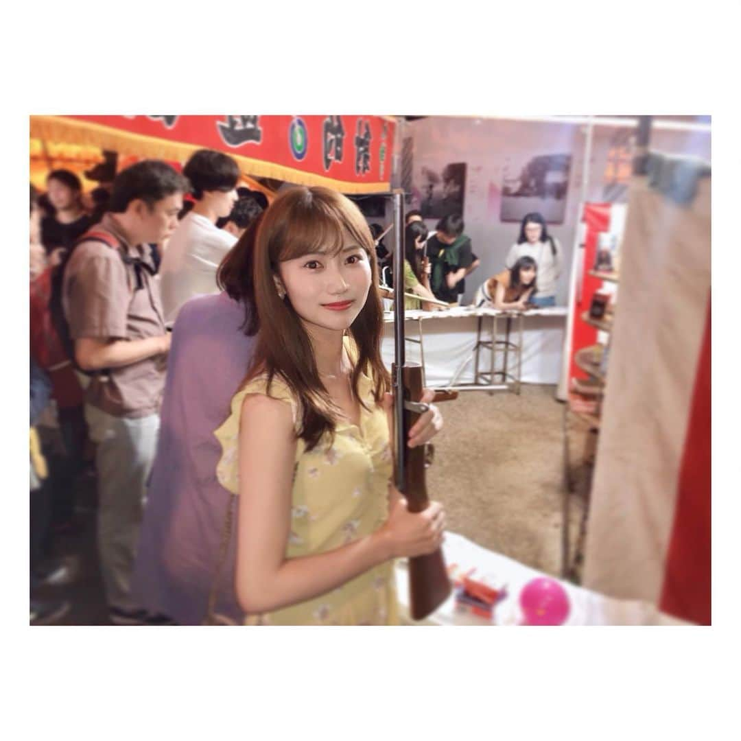 後藤理沙子さんのインスタグラム写真 - (後藤理沙子Instagram)「ばーん！ * #みたままつり  #射的  #お祭り #summer」7月15日 21時52分 - risako_goto