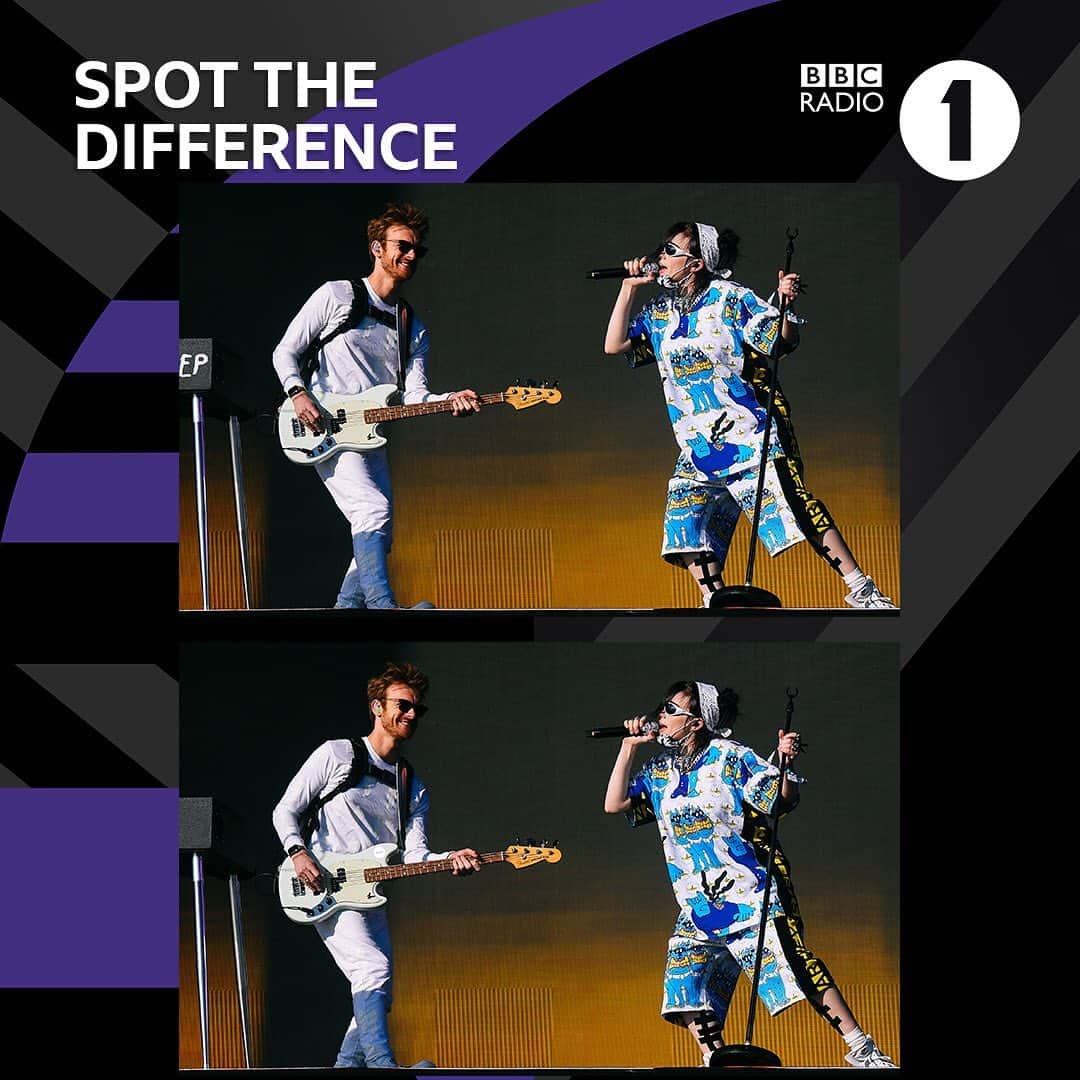 BBC Radioさんのインスタグラム写真 - (BBC RadioInstagram)「FIVE DIFFERENCES. GO! 🧐🧐🧐🧐🧐」7月15日 22時01分 - bbcradio1