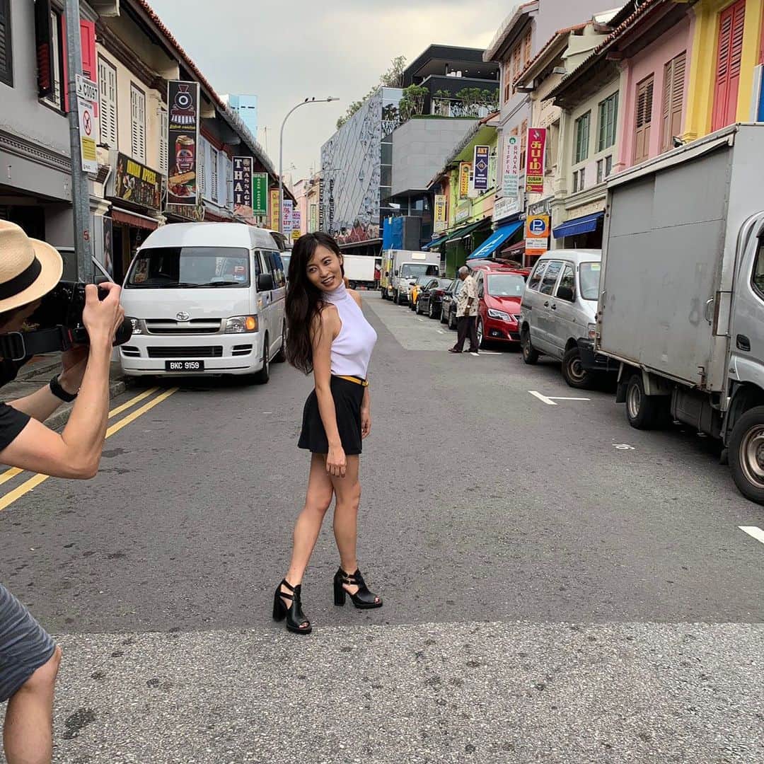 小島瑠璃子さんのインスタグラム写真 - (小島瑠璃子Instagram)「📷 週プレ🇸🇬OFF-SHOT インドストリートで！ シンガポールは街によって 違う顔があって素敵！✨」7月15日 22時02分 - ruriko_kojima