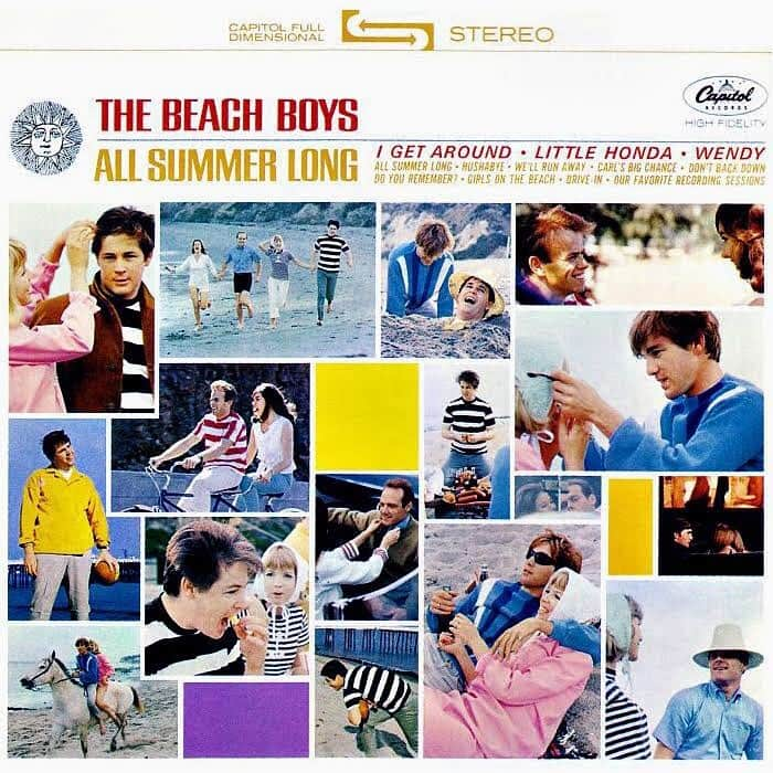 ブライアン・ウィルソンさんのインスタグラム写真 - (ブライアン・ウィルソンInstagram)「This week in 1964, the Beach Boys' All Summer Long album was released. One of Brian's finest early productions, the album featured the classics "I Get Around," "All Summer Long," "Little Honda" and "Wendy." What was your favorite track? #1964 #thebeachboys #igetaround #littlehonda #allsummerlong #wendy」7月15日 22時11分 - brianwilsonlive