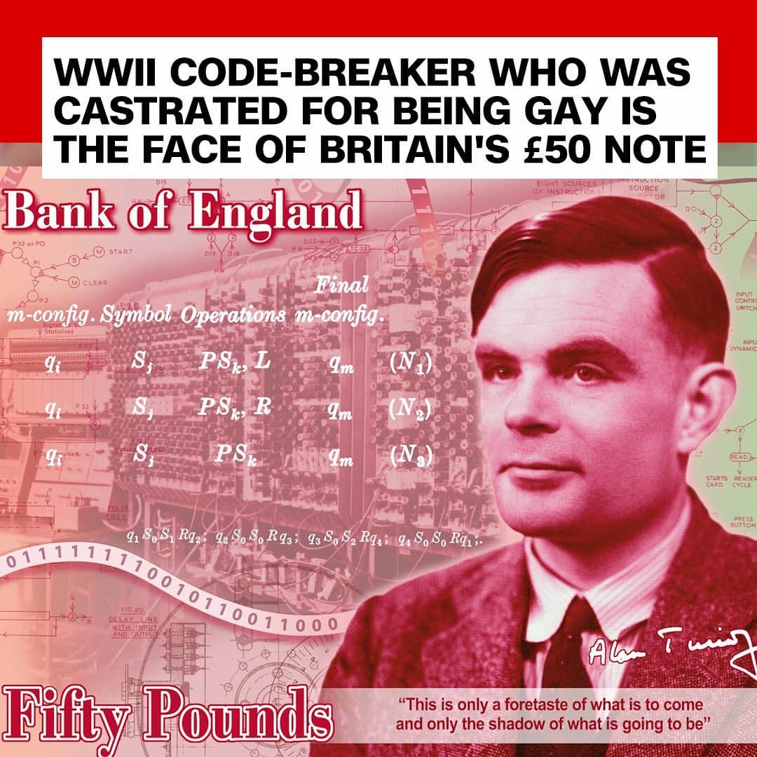 CNNさんのインスタグラム写真 - (CNNInstagram)「Alan Turing, the World War II code ...