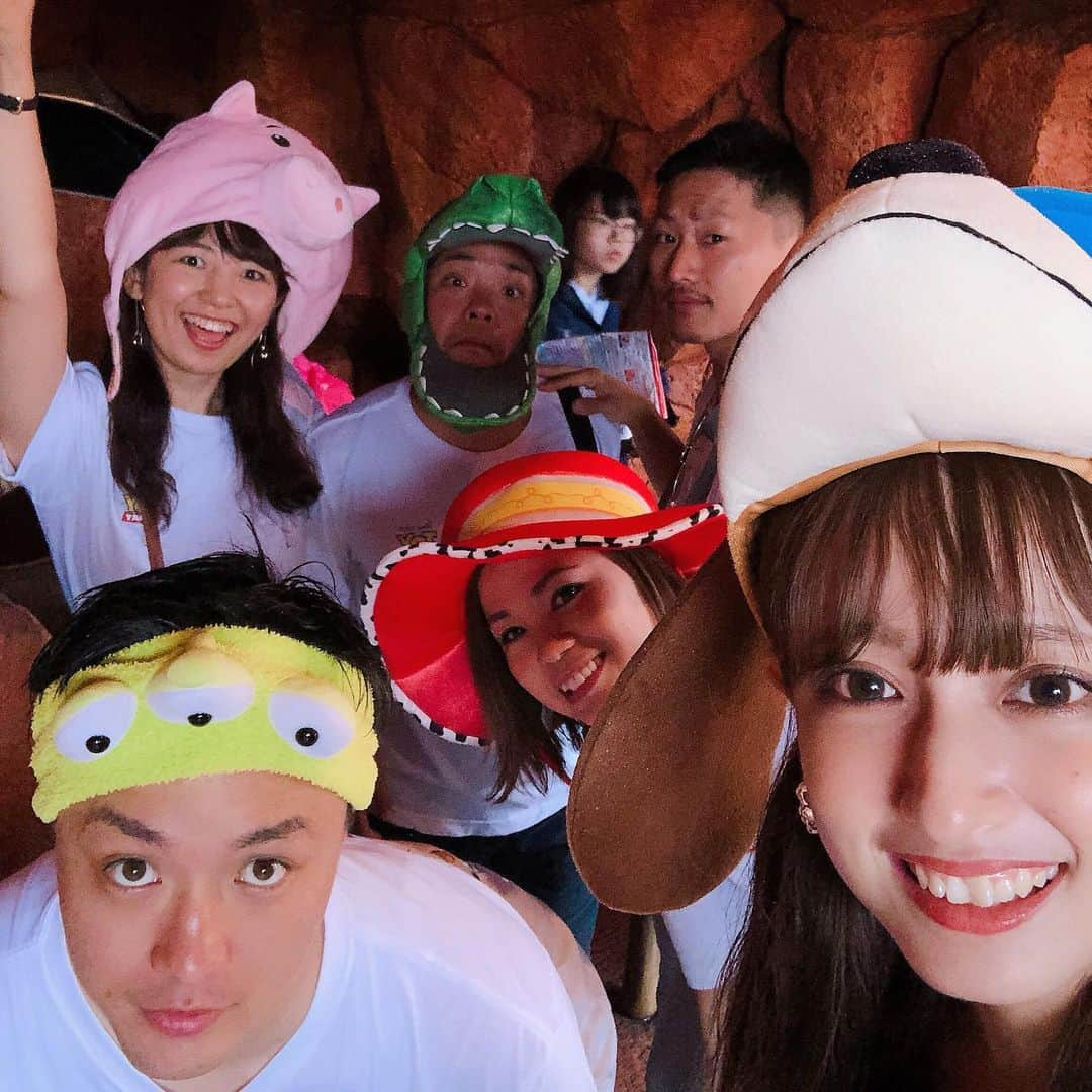 kaneshima ayaさんのインスタグラム写真 - (kaneshima ayaInstagram)「♡ ありがとねー🐭💭 ☆ TOY STORY ☆ #トリプルデート 笑」7月15日 22時21分 - ayaaa0214