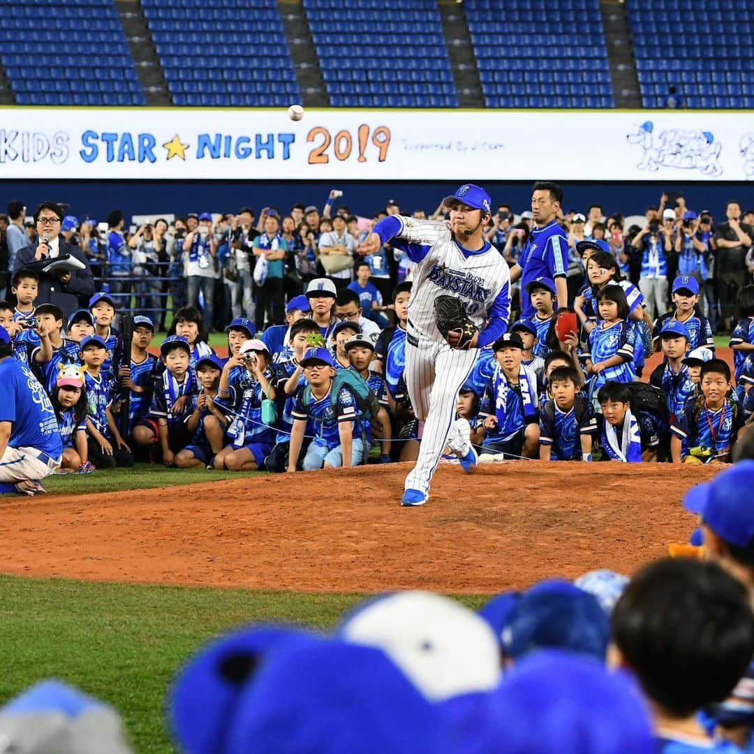 横浜DeNAベイスターズさんのインスタグラム写真 - (横浜DeNAベイスターズInstagram)「. キッズSTAR☆NIGHT 2019 Supported by J:COM . たくさんの子どもたちにご来場いただきました！ ありがとうございました。 少しでも多くの子どもたちに野球の魅力が伝われば幸いです。 . #baystars #キッズスターナイト2019  #山﨑康晃 選手 #嶺井博希 選手 #大和 選手 #佐野恵太 選手 #神里和毅 選手 #筒香嘉智 選手」7月15日 23時03分 - baystars_official