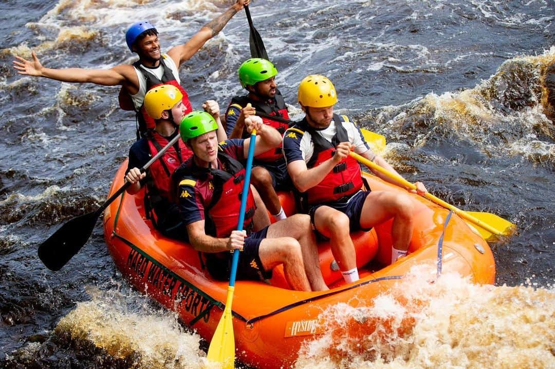 タイローン・ミングスさんのインスタグラム写真 - (タイローン・ミングスInstagram)「Bit of fun on the rapids 🚣🏽‍♂️😁」7月15日 23時08分 - tyronemings