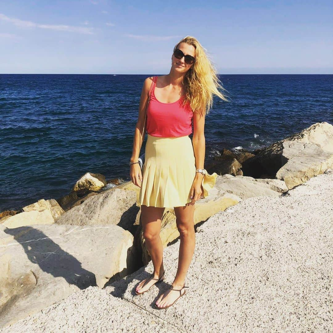 PetraKvitovaさんのインスタグラム写真 - (PetraKvitovaInstagram)「Soaking up the sea air 🙏🌊」7月15日 23時10分 - petra.kvitova