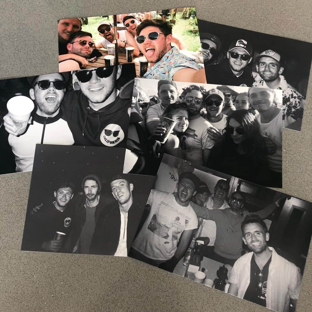 ナイル・ホーランのインスタグラム：「Got the disposable cameras back anyway ..... 🥳🤩😜😝😍」