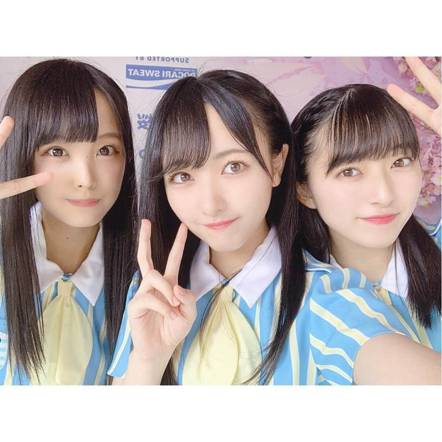 石田千穂さんのインスタグラム写真 - (石田千穂Instagram)「. OTODAMA SEA STUDIO 2019 ありがとうございました！ にこにこ笑顔な1時間でした、余韻、、！ 夏だねえ☺️🍈🍈 ． #OTODAMA #STU48  #福田朱里 #瀧野由美子  #今村美月 #石田千穂」7月15日 23時24分 - chiho_ishida