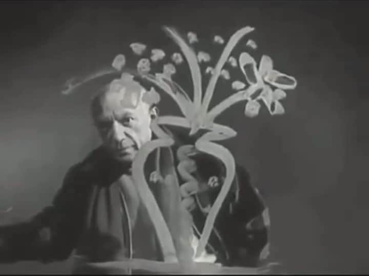 Nora O´Neilのインスタグラム：「‘Visit to Picasso’ 1949 @diedame_」