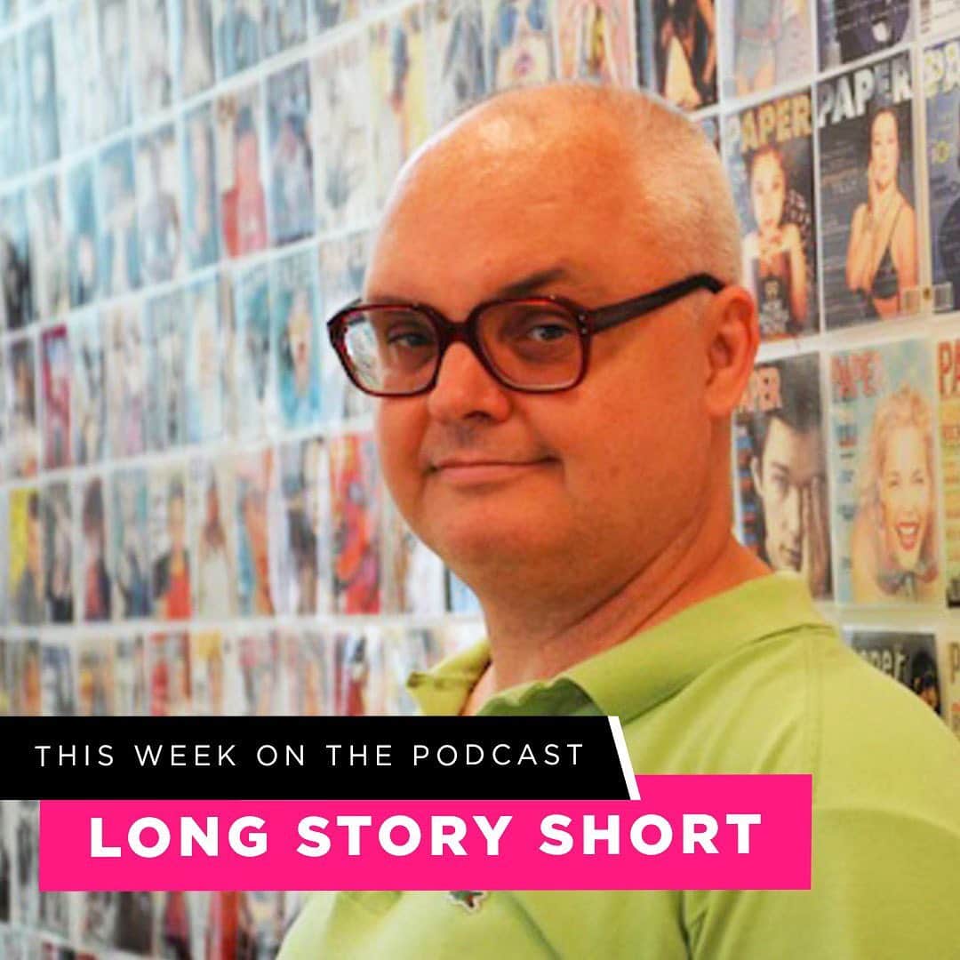 ボビー・ブラウンのインスタグラム：「I had the best time sitting down with Mickey Boardman on this week’s episode of #longstoryshort. If you don't know Mickey, he’s been a constant fixture in New York fashion and culture for the last three decades. He's written the advice column "Ask Mr. Mickey" for @papermagazine where he is also the editorial director. We sat down to talk about breaking the internet (you all remember that Kim Kardashian cover, right?), struggling with addiction and how he talks about body image in his newest column for PAPER, "Fat and All That." Make sure you click the #linkinbio for the full episode Xx @askmrmickey」