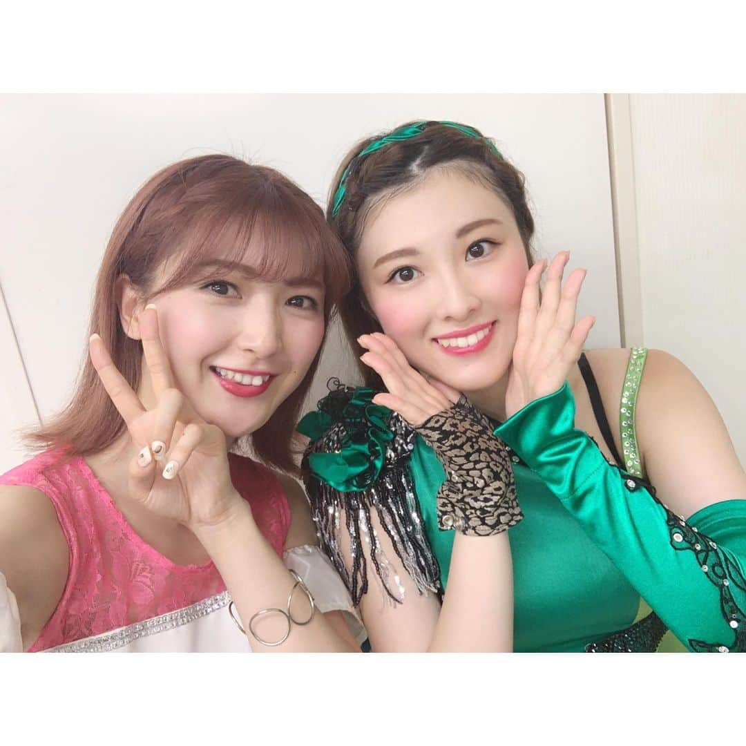 のインスタグラム：「＊﻿ ﻿ 今日は #アプガフェス でした♥️﻿ ﻿ 幸せな時間だったなぁ☺️♥️﻿ ﻿ アプガ(2)の森永新菜ちゃんと一緒に、﻿ 2曲歌って暴れました💚💚﻿ 相方が新菜でほんとに嬉しかった💚💚 ありがとう☺️﻿ ﻿ 世の中のみなさんっ！！﻿ アップアップガールズって、﻿ 最高なんだぞ〜！﻿ ﻿ もっとたくさんの人に知ってほしい。﻿ ﻿ #アプガ #アプガ2 #アプガプロレス #uugirl #upupgirlskakkokari #アイドル #idol #idole #chanteuse #danseuse」