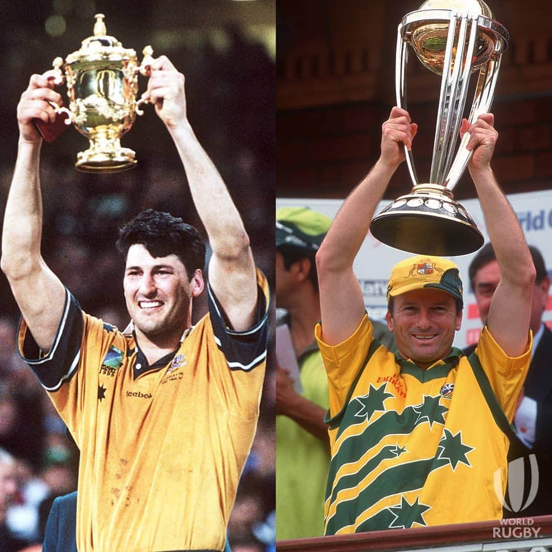 ラグビーリーグ・ワールドカップさんのインスタグラム写真 - (ラグビーリーグ・ワールドカップInstagram)「In 1999, Australia won the Cricket World Cup at Lord's before going on to become #RWC1999 champions too in November... 🏏🏉 In 2019, England win the Cricket World Cup  at Lord's... Could history repeat itself in November?! 🏆🏆」7月16日 0時32分 - rugbyworldcup
