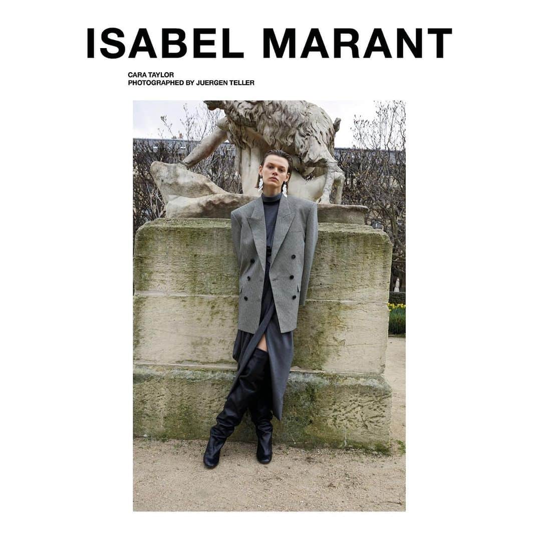 イザベルマランさんのインスタグラム写真 - (イザベルマランInstagram)「The new #IsabelMarant Fall-Winter 19 campaign, shot by #JuergenTeller」7月16日 1時06分 - isabelmarant
