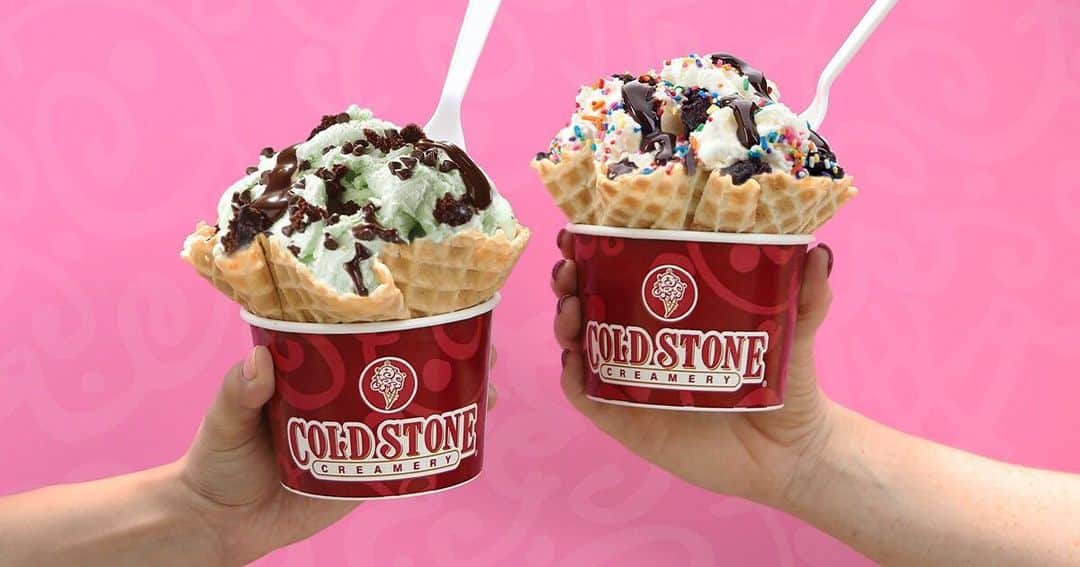 のインスタグラム：「National Ice Cream Day is right around the corner and we have a special offer for our My Cold Stone Club® Rewards members!* Be sure to sign up by 07/18 to redeem your offer. Click the link in bio to sign up. . . . *Offer valid at participating locations only. Offer only valid for My Cold Stone Club® Rewards members.」
