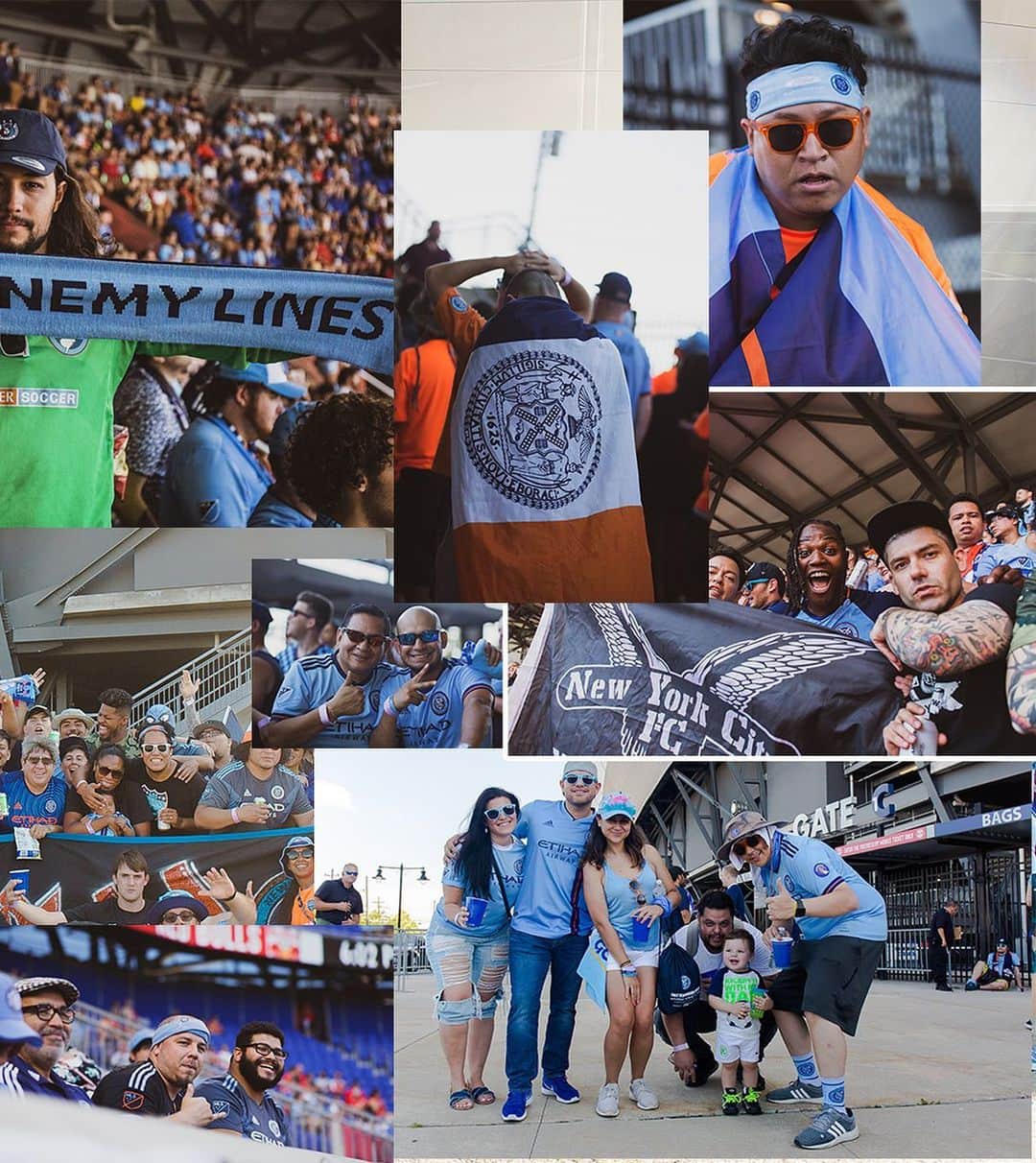 ニューヨーク・シティFCさんのインスタグラム写真 - (ニューヨーク・シティFCInstagram)「We rolled deep yesterday. Thank you, Blues. 💙👏🗽 #ForTheCity」7月16日 2時06分 - nycfc