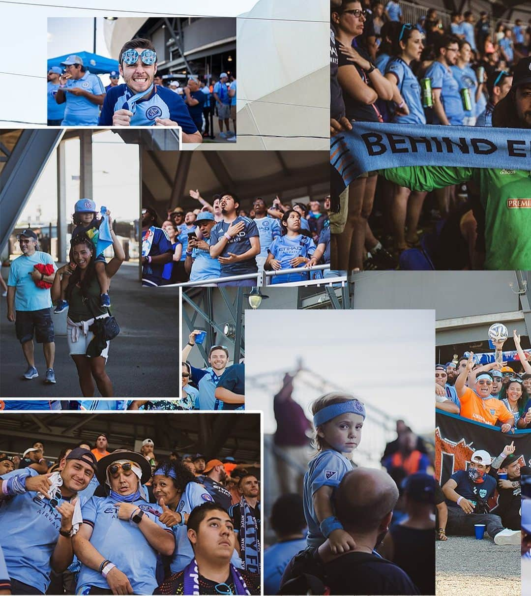 ニューヨーク・シティFCさんのインスタグラム写真 - (ニューヨーク・シティFCInstagram)「We rolled deep yesterday. Thank you, Blues. 💙👏🗽 #ForTheCity」7月16日 2時06分 - nycfc