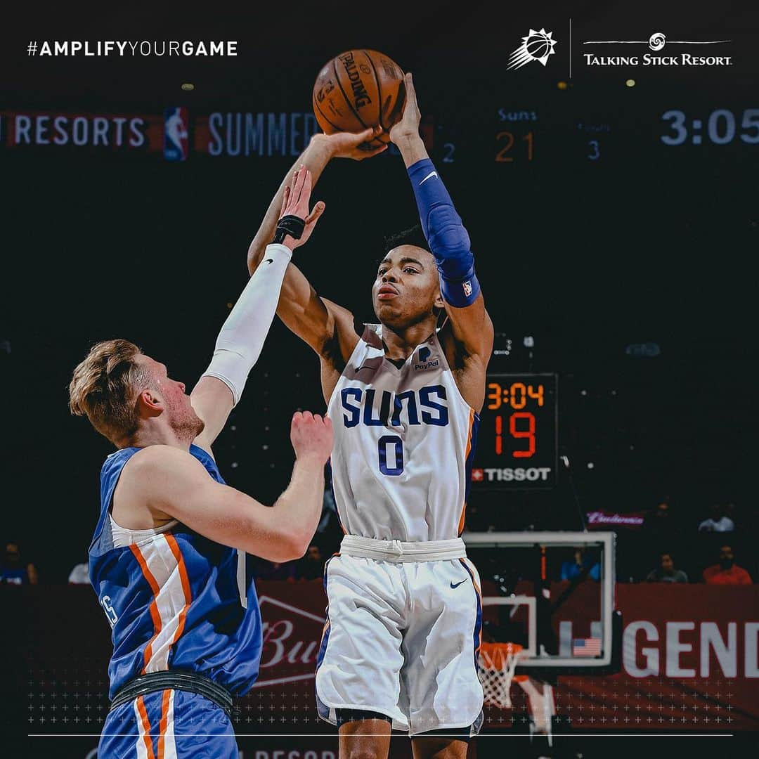 フェニックス・サンズさんのインスタグラム写真 - (フェニックス・サンズInstagram)「A fav from Summer League 📸  #AmplifyYourGame | @jalenlecque」7月16日 2時50分 - suns