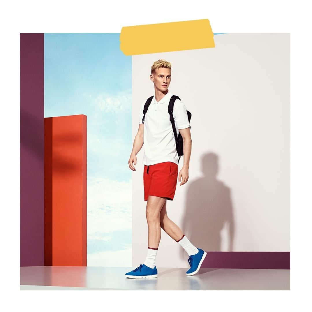 スイムズのインスタグラム：「Our summer go-to's. What is your favorite piece from our SS19 collection?⠀ #menswear #shoesoftheday #mensstyle」