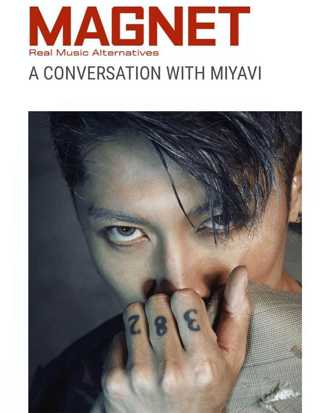 雅-MIYAVI-さんのインスタグラム写真 - (雅-MIYAVI-Instagram)「🙌🏻🙌🏻😘💯#Repost @miyavi_staff New interview with @miyavi_ishihara in @magnetmagazine. Read full story here: http://magnetmagazine.com/2019/07/15/a-conversation-with-miyavi/」7月16日 4時49分 - miyavi_ishihara