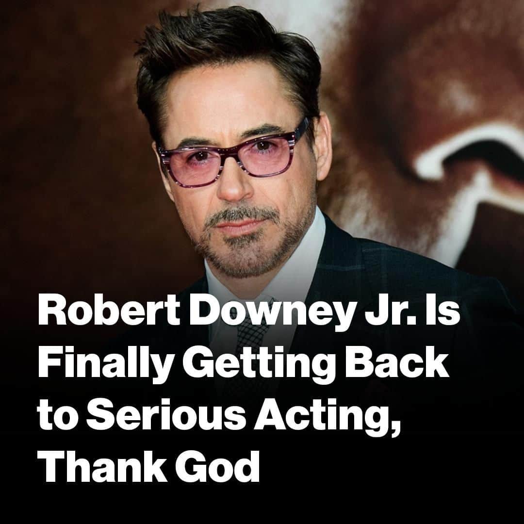 VICEさんのインスタグラム写真 - (VICEInstagram)「After spending ten years playing Tony Stark, it's time for the actor to return to what he does best. More at the link in bio. 📸: Matthias Nareyek / Getty Images」7月16日 5時00分 - vice
