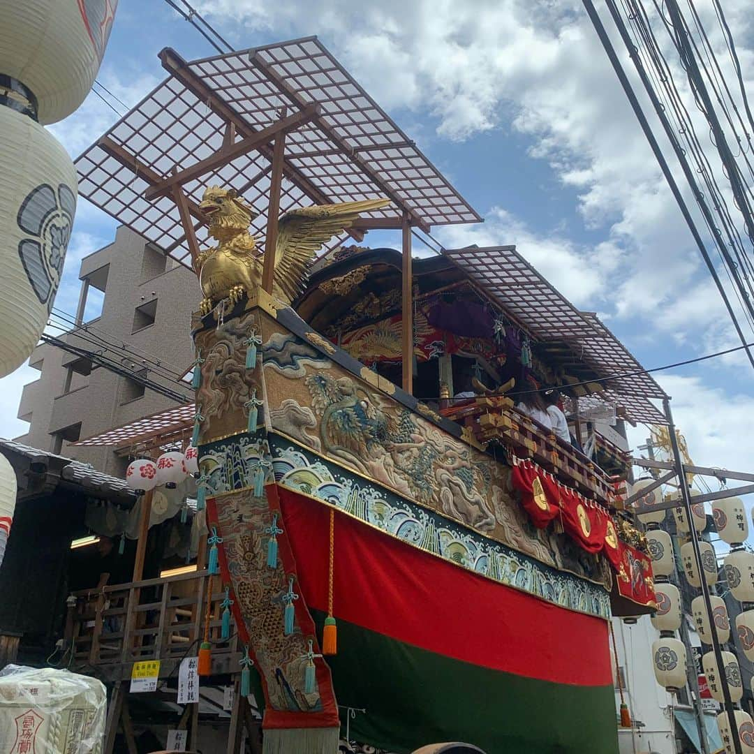 宮川大輔さんのインスタグラム写真 - (宮川大輔Instagram)「#京都 #祇園祭 #鉾 #今年はそこまで暑くない #充電完了！ #ありがとう😊」7月16日 14時39分 - miyagawadai