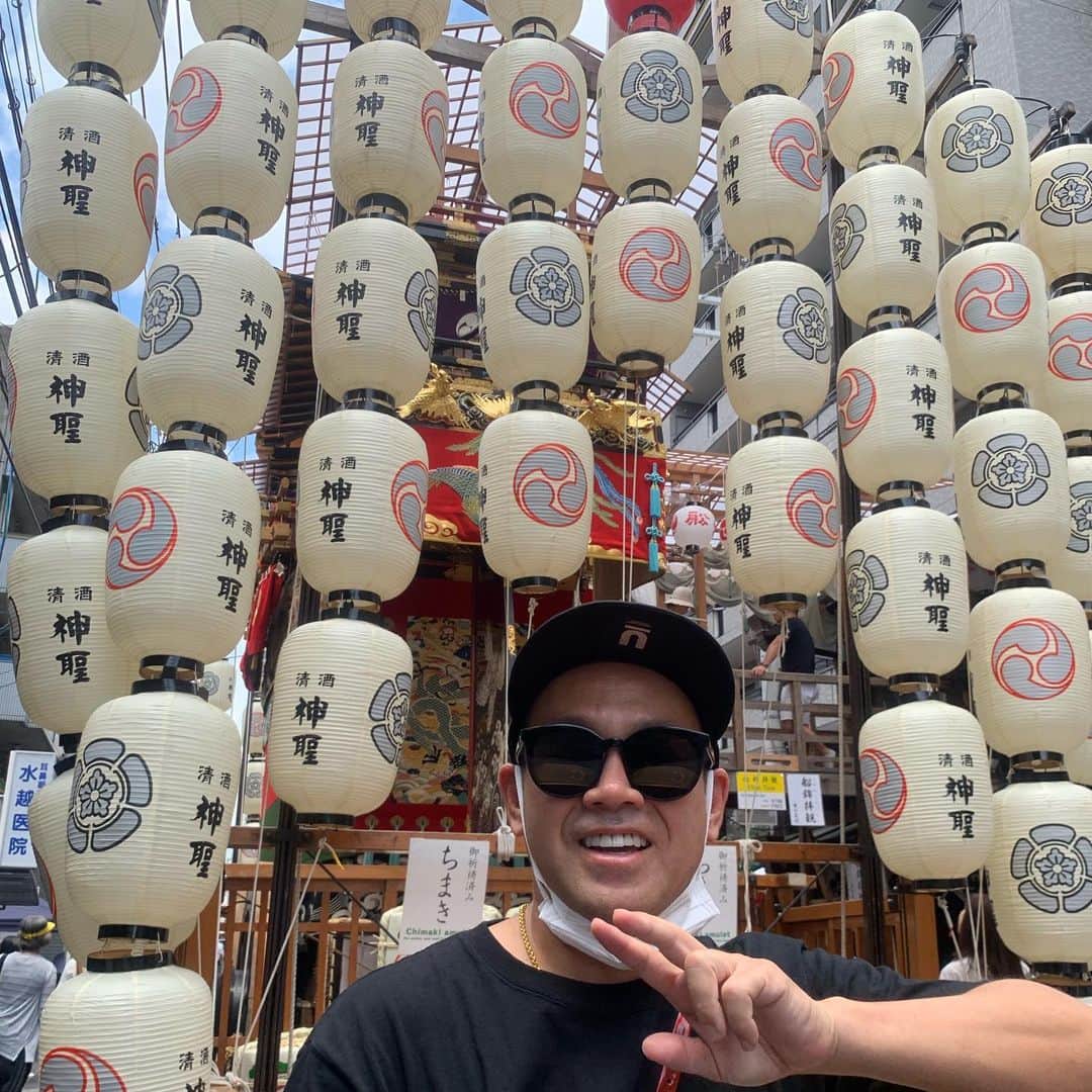 宮川大輔さんのインスタグラム写真 - (宮川大輔Instagram)「#京都 #祇園祭 #鉾 #今年はそこまで暑くない #充電完了！ #ありがとう😊」7月16日 14時39分 - miyagawadai