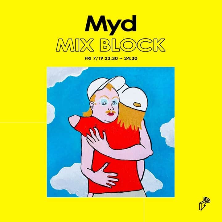 Block.fmさんのインスタグラム写真 - (Block.fmInstagram)「今週のMIX BLOCKにMydが登場🌞 パリのバンドClub Chevalのメンバーでもある、今年Ed Banger Recordsよりリリースした @mydsound よりエクスクルーシブゲストミックスお届け! #MIXBLOCK on air 7/19 (Fri) 23:30~24:30」7月16日 15時00分 - blockfm