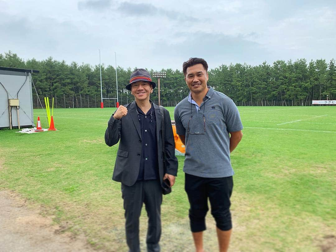 大西将太郎さんのインスタグラム写真 - (大西将太郎Instagram)「2人で 完全プライベートな視察 上田さんと2日間ご一緒させていただきました。勉強になることばかり。感謝！ありがとうございました😊  #ラグビー日本代表 #くりぃむしちゅー #上田さん #ラグビーを心から応援してくださってる #ほんまにええ人 #仏様神様上田様 #海砂利水魚 #宮崎 #GoJapan」7月16日 15時32分 - shotaro12