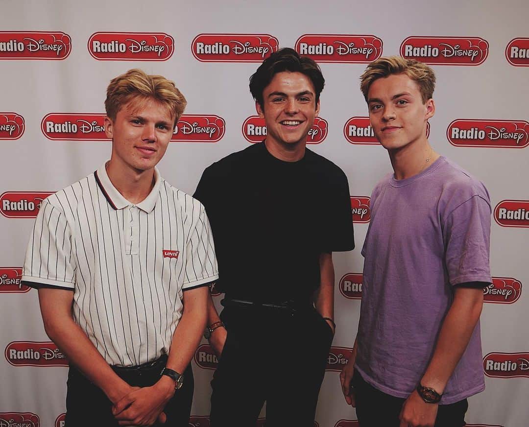 New Hope Clubさんのインスタグラム写真 - (New Hope ClubInstagram)「Lovely to be back at Radio Disney today! ❤️😘」7月16日 9時01分 - newhopeclub
