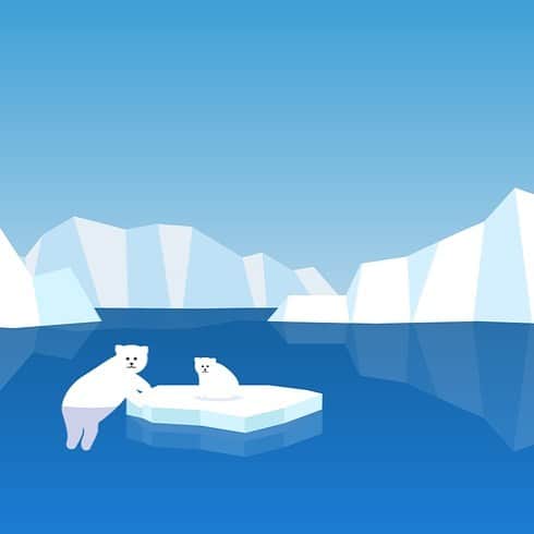 Polar Bearsさんのインスタグラム写真 - (Polar BearsInstagram)「Have you told your friends about #ArcticSeaIceDay yet?」7月16日 9時51分 - polar.bears