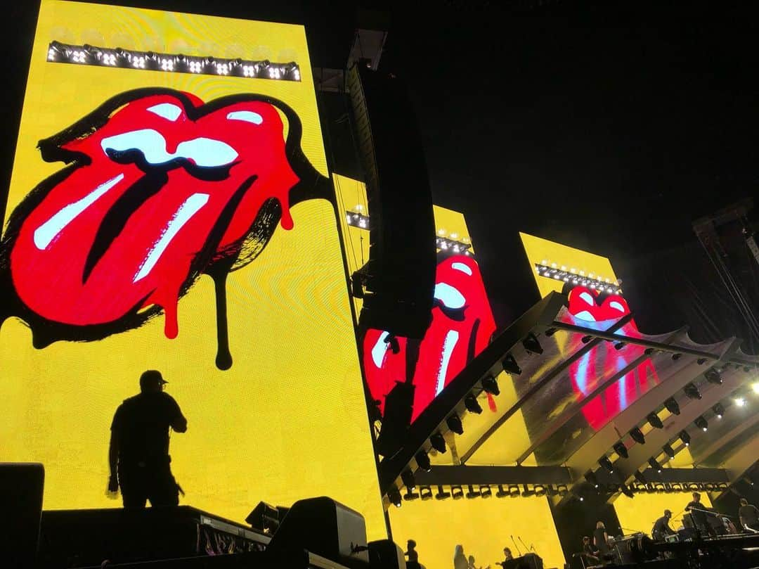 ルーカス・グラビールさんのインスタグラム写真 - (ルーカス・グラビールInstagram)「Here we go. @therollingstones #nofiltertour #nola」7月16日 10時17分 - mrgrabeel