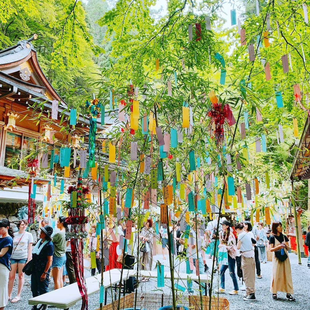 唐沢美帆さんのインスタグラム写真 - (唐沢美帆Instagram)「. 貴船神社へ2度目の参拝⛩ #縁結び #貴船神社 #七夕 #京都 #京都旅行 #kyoto #japan」7月16日 10時40分 - miho_karasawa